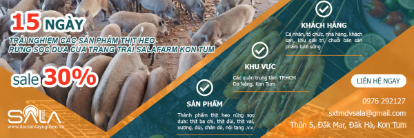 SẢN PHẨM CHẾ BIẾN TỪ TRANG TRẠI SALAFARM