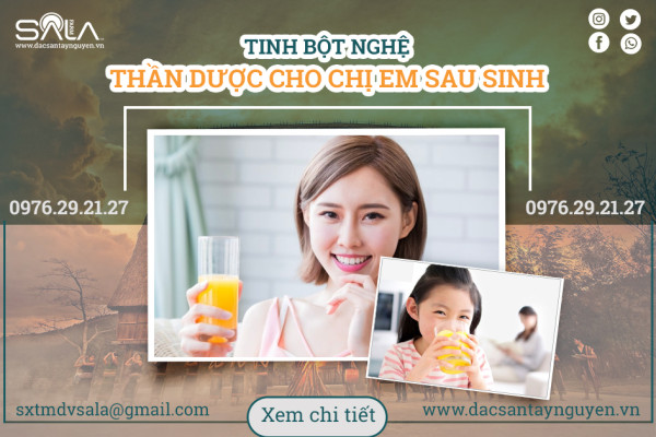 Thần dược cho chị em sau sinh 